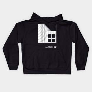 Storm Windows / Minimal Style Graphic Artwork Kids Hoodie